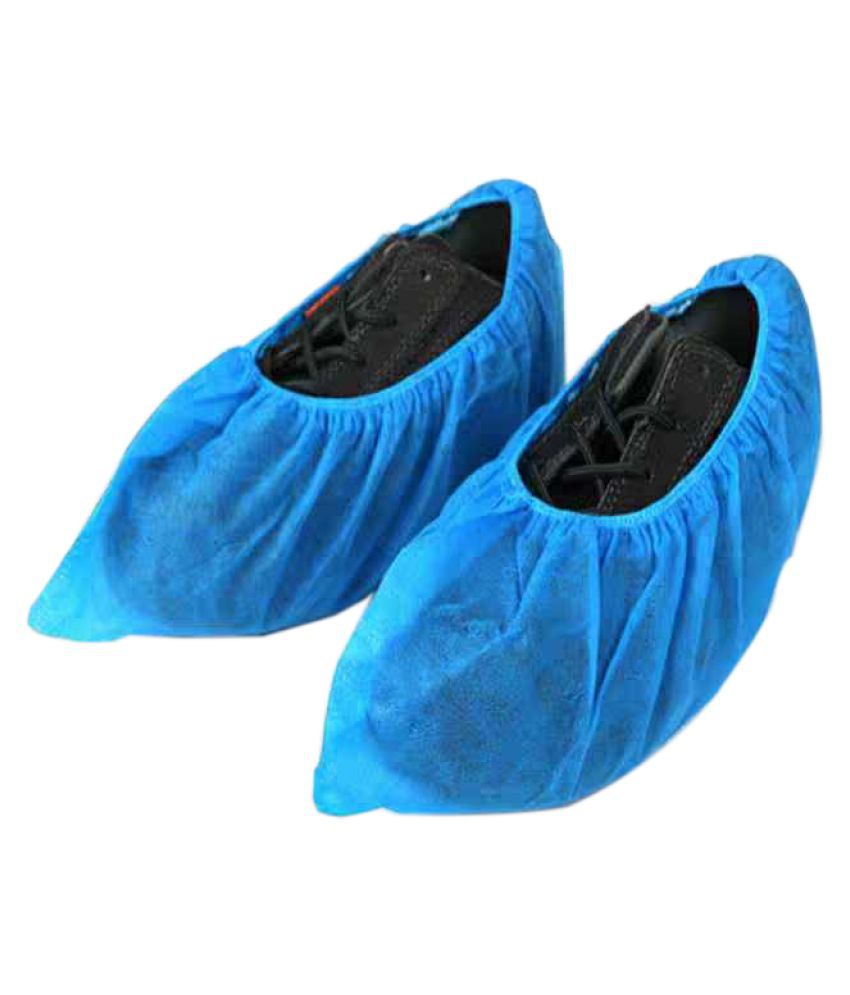 Plastic Shoe Cover Blue 100 Pieces X 40 Packets